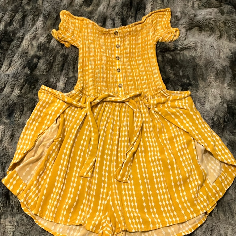 Yellow Romper